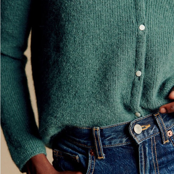 Sezane Gaspard Cardigan Sweater - Picture 2 of 4